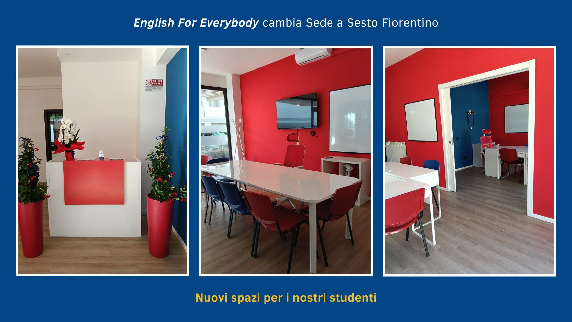 Nuova Sede per English For Everybody - Un luogo dove imparare e sentirsi parte di qualcosa