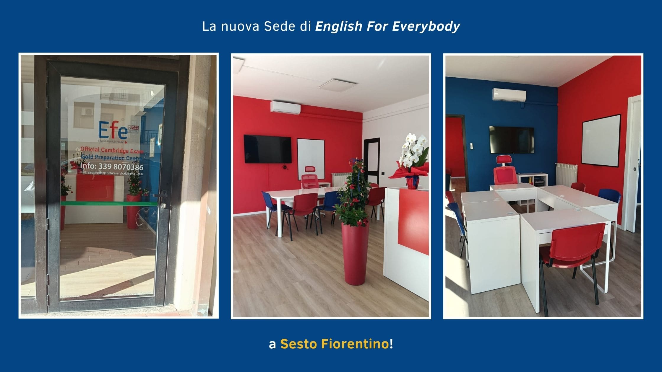 Una nuova Sede per English For Everybody ma la stessa passione per l’Inglese