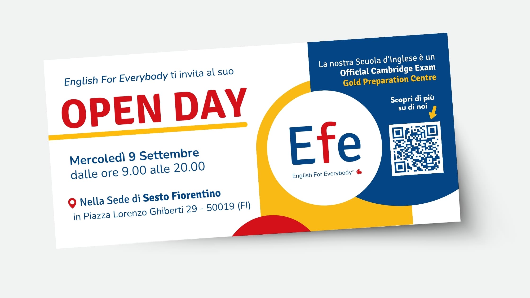 Open Day EFE nella Sede di Sesto Fiorentino